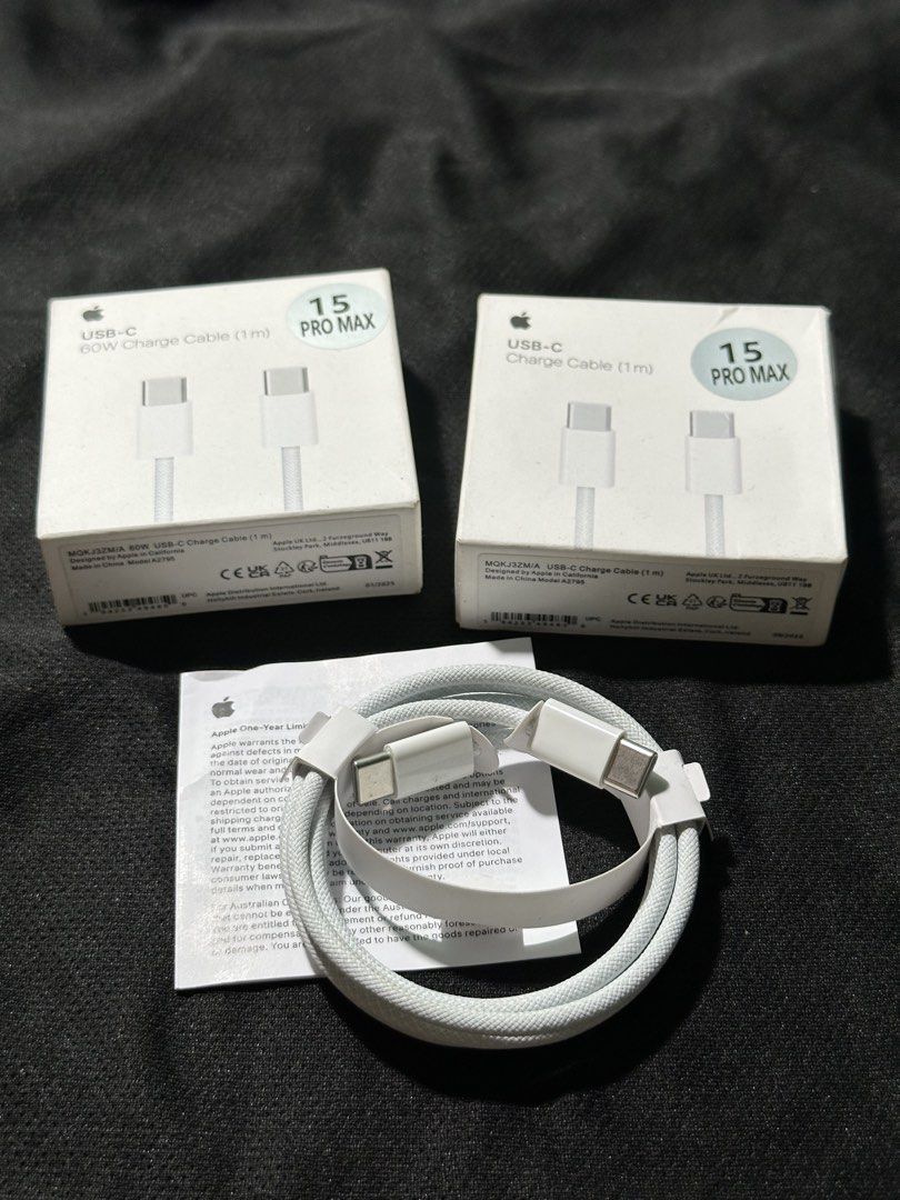 iPHONE 15 Promax Cable (Category: Chargers & Cables) located in Manila. Submitted by mfsm_finds.shop (Listing ID 1441841592, Image 1). Description: .