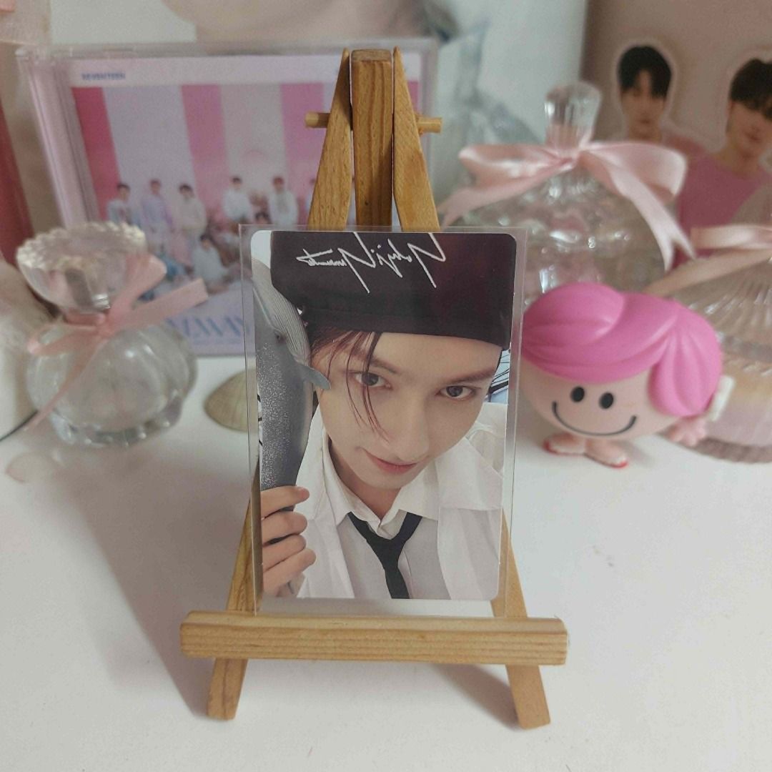 JUN 17 is Right Here Hear Ver. Random Photocard (Category: K-Wave Merchandise) located in Makati City. Submitted by wluvns (Listing ID 1441805168, Image 1). Description: • seventeen jun • payo only! • dm me for pc condition • pf (PHP 10) + sf • mop: gcash/maya • mod: direct jnt.