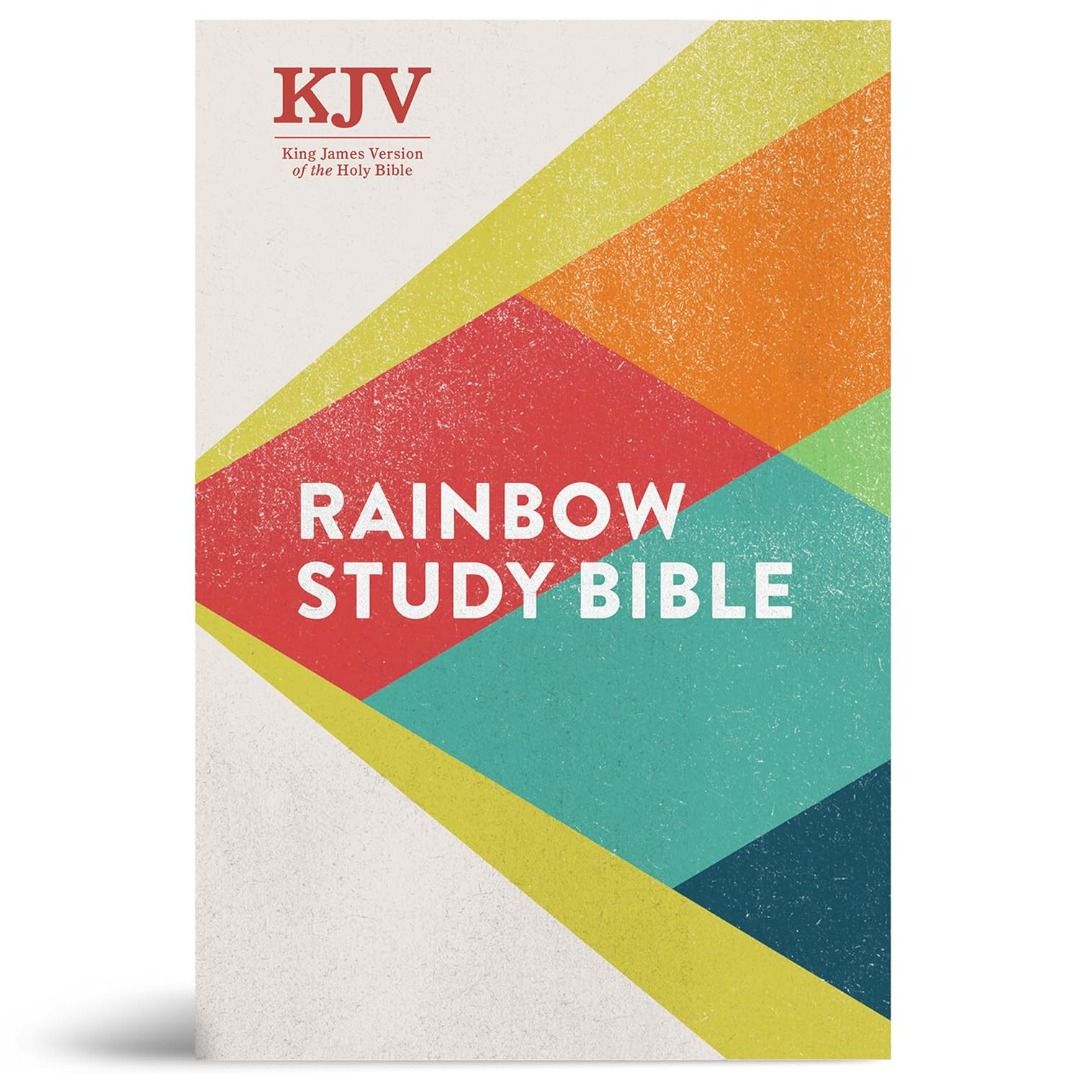 King James Version (KJV) Rainbow Study Bible (Category: Religion Books) located in Quezon City. Submitted by marklamsen (Listing ID 1441805957, Image 1). Description: For Sale - The KJV Rainbow Study Bible features a unique color-coding system that allows readers to quickly and easily identify twelve major themes of Scripture throughout the biblical text: salvation, God, family, love, history, prophecy, evil, sin, commandments, discipleship, outr