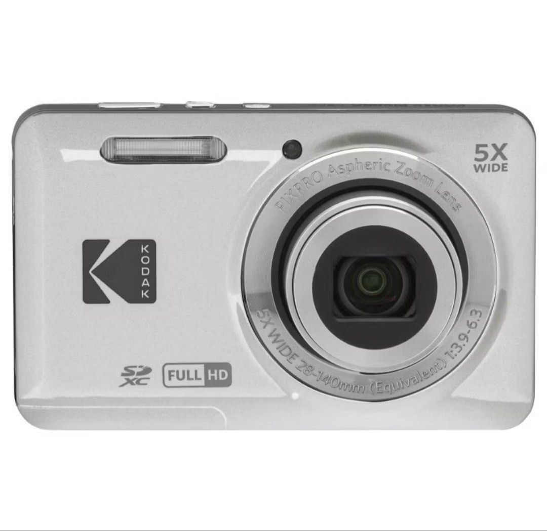 Kodak PIXPRO FZ55 Digital Camera - Silver (Category: Cameras) located in Tuguegarao City. Submitted by preloved_rx (Listing ID 1441799490, Image 1). Description: Selling my Kodak pixpro fz55. super gandaaa ng results promise. on tight budget lang hahaah -Silver Kodak PIXPRO FZ55 Digital Camera - 5x Wide Optical Zoom Lens - Full HD Video Recording - SDXC Card Support - Ideal for everyday photos and videos - Easy to use and portable.