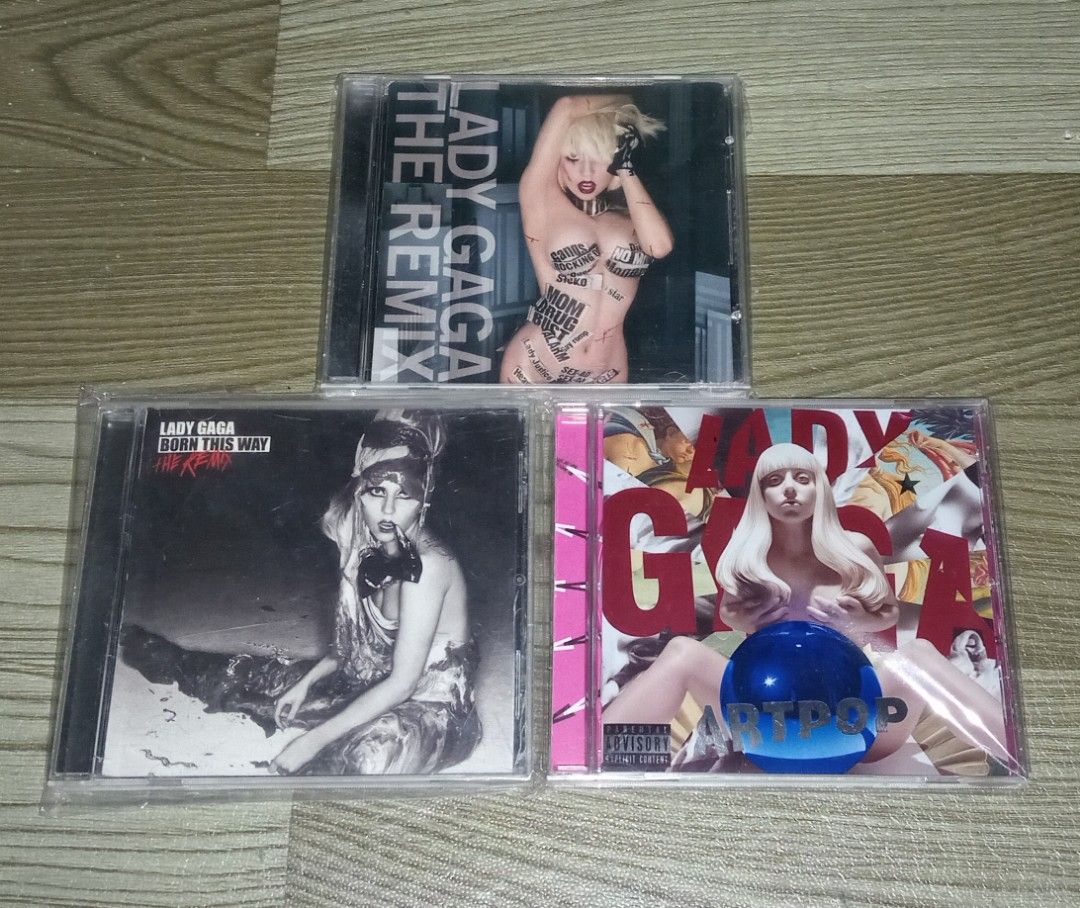 LADY GAGA CD (Category: CDs & DVDs) located in Talavera. Submitted by thalifan46 (Listing ID 1441916643, Image 1). Description: LADY GAGA CD •THE REMIX (CANADA)- P500 •BORN THIS WAY THE REMIX (USA) - P500 •ARTPOP (EU) - P500.