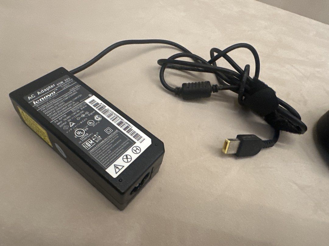 Lenovo AC Adapter 65W 20V Laptop Charger