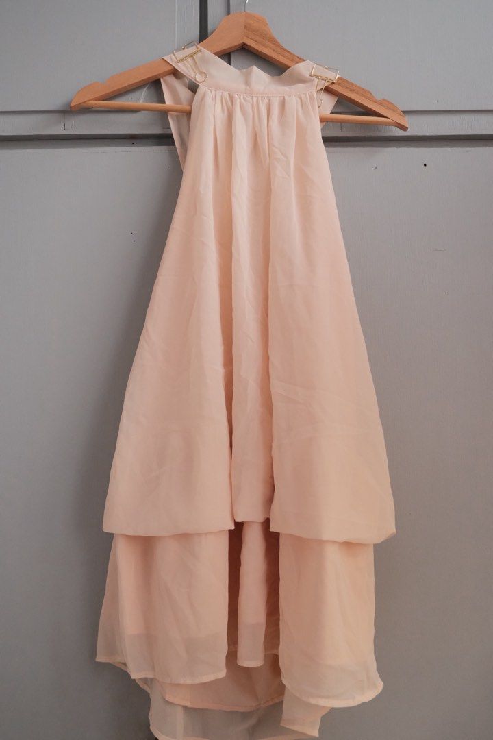 Light Yellow Halter Tie Mini Dress (Category: Dresses) located in Muntinlupa City. Submitted by maryjoycecarmona0621 (Listing ID 1441791056, Image 2). Description: Light Yellow Halter Tie Mini Dress Size: Small bought for 559 🏷️selling price 400 used only once.