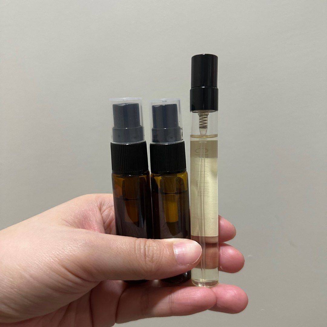 Local Perfume Bundle (L’Abondance & Otter Haus) (Category: Fragrance & Deodorants) located in San Fernando. Submitted by chweez (Listing ID 1441935852, Image 2). Description: L’Abondance 10 ml bottle: -Fleur de Lotus -Fleur de Sureau Otter Hause 10 ml - Clink to that See photos for juice level :) .