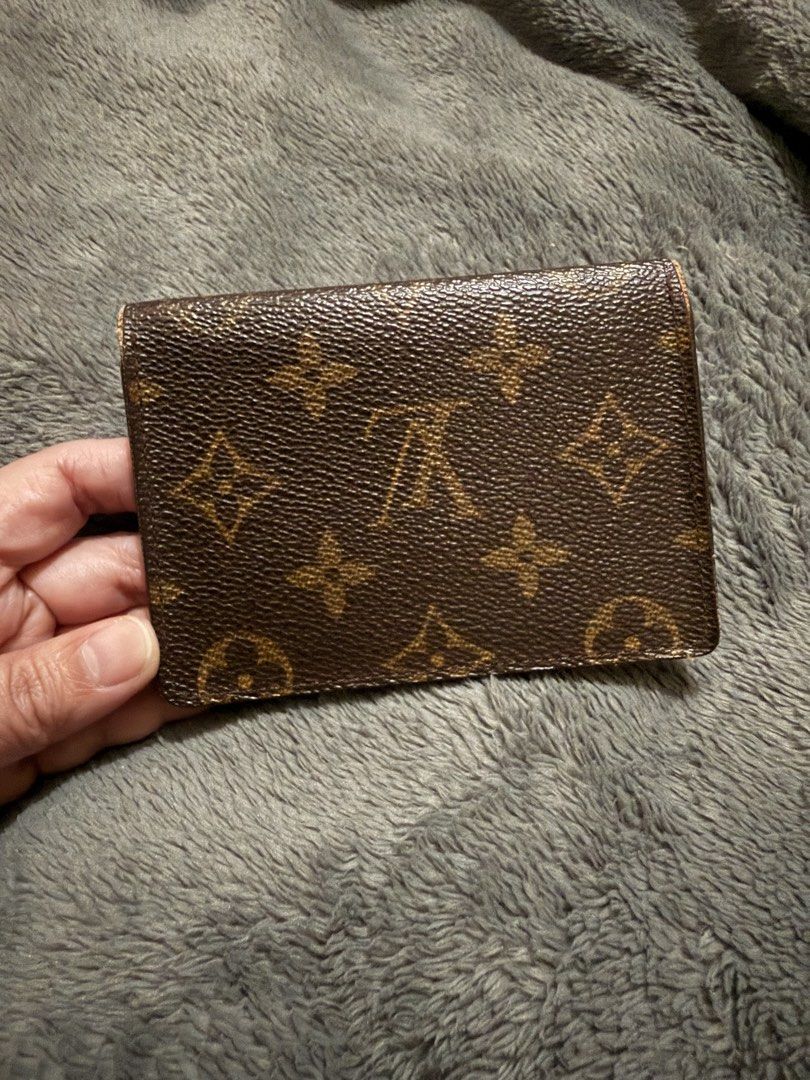 Louis Vuitton Monogram Card Holder (Category: Luxury Bags & Wallets) located in Pasay City. Submitted by karlaa87 (Listing ID 1441923583, Image 2). Description: - Authentic Louis Vuitton card holder - Classic Monogram canvas in brown and gold - Designed to hold cards and IDs - Slim profile for easy pocket or bag storage - Ideal for everyday essentials.