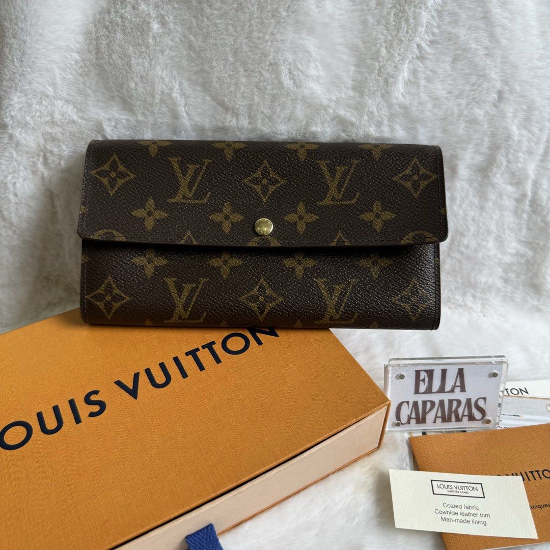 LV Louis Vuitton Sarah Wallet (Category: Luxury Bags & Wallets) located in Quezon City. Submitted by aylahphia (Listing ID 1441815073, Image 1). Description: LV Sarah Wallet inclusion: box, entrupy, care booklet condition: 9/10 Item is guaranteed authentic. Moneyback if proven fake. 📍Quezon City 📍Malolos City, Bulacan.