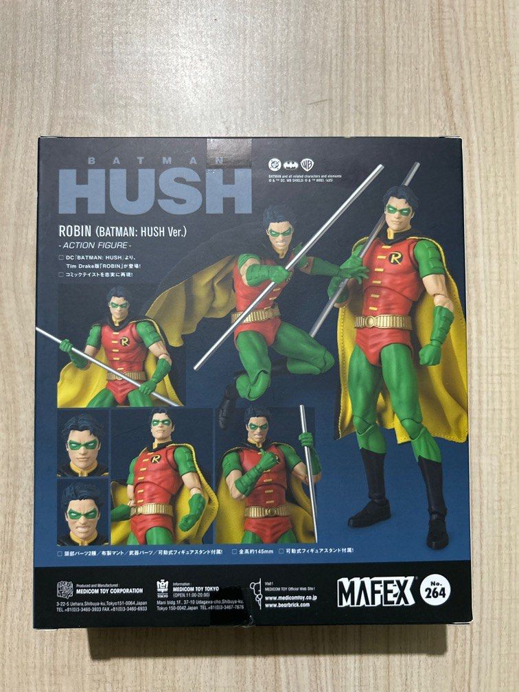 Mafex No.264 Robin - Batman Hush Ver (Category: Figurines & Statues) located in Malabon City. Submitted by xinshunn (Listing ID 1441870022, Image 2). Description: MOP: GCash MOD: Lalamove/Grab at buyer's expense Loc: Malabon Send a message for more info or pics, thanks! .