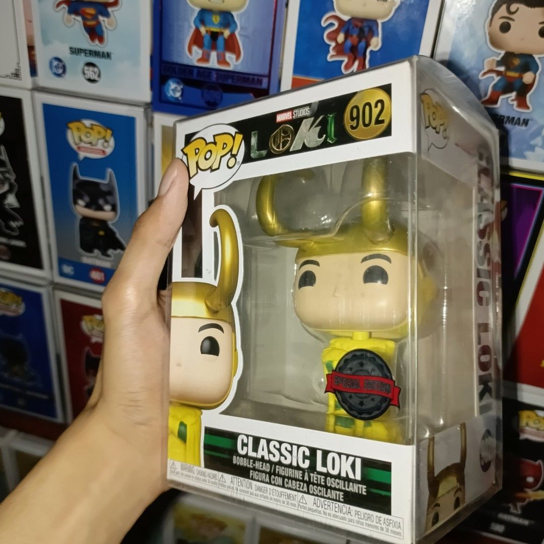 Marvel Funko Pop! Classic Loki SE #902 (Category: Designer & Blind Box Toys) located in Marikina City. Submitted by spiderraff (Listing ID 1441903957, Image 1). Description: .