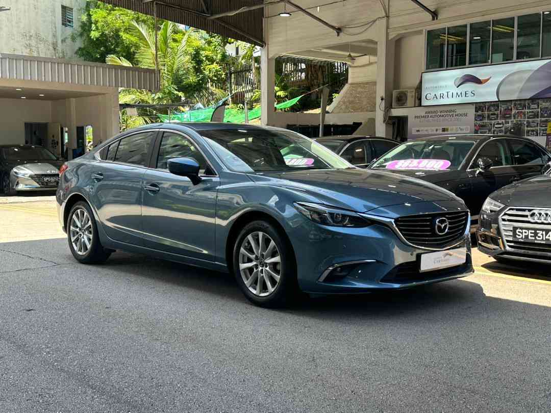 Mazda 6 Sedan 2.0 Executive (A) (Category: Used Cars) located in Singapore. Submitted by cartimesautomobile (Listing ID 1441793364, Image 1). Description: 1 owner. Realize your dream ride with us today! Offering unbeatable prices! Drive home immediately in its current condition. Full cash welcome with no penalty! Contact us today to view this beauty! Features: 2.0L 4 cylinder inline 16v DOHC SkyActiv-G, 6 speed auto SkyActiv-drive, ABS, 6 SRS air