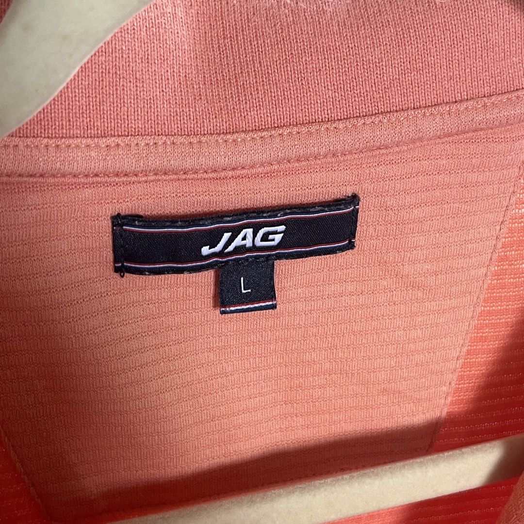 Men's Orange Polo Shirt (Category: Tshirts & Polo Shirts ) located in Legazpi City. Submitted by hushedcry (Listing ID 1441918520, Image 2). Description: — no flaws, still good as new — L on tag ; dm for dimes 💌 mop: gcash 📬 shipping via j&t express (sf c/o buyer) for inquiries, dont hesitate to send me a msg! 🩷.