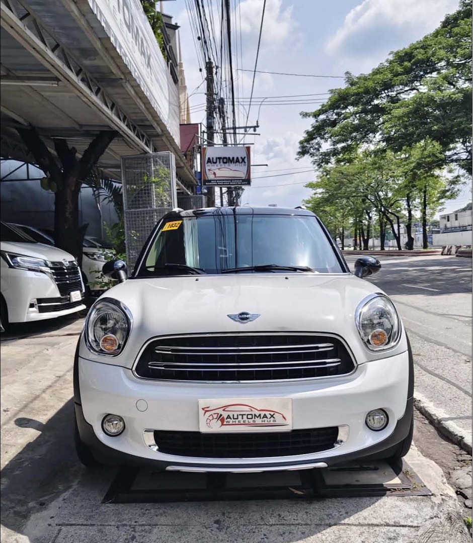 MINI Cooper Countryman Auto (Category: Used Cars) located in Quezon City. Submitted by automax1120 (Listing ID 1441788289, Image 2). Description: 🚘2016 MINI COUNTRYMAN 💰₱1,088,000 (Negotiable upon actual viewing) Vehicle Details: • Automatic Transmission • Gasoline Engine • Mileage: 24Tkms • 5 Seater • Well Maintained | Very Good Condition • Ending Plate #7 Available Payment Options: • Cash • Trade-In • Bank Financing (✅ Guaranteed Fast Approva
