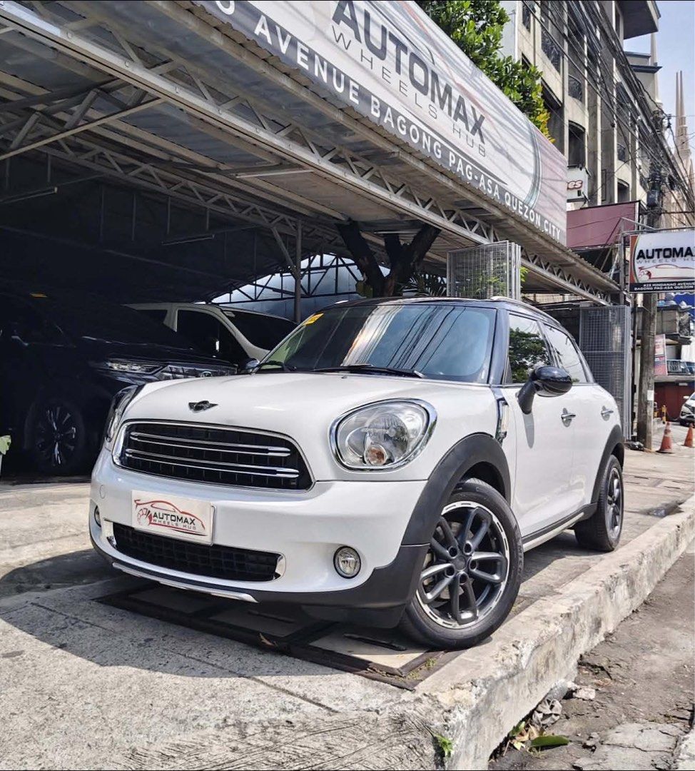 MINI Cooper Countryman Auto (Category: Used Cars) located in Quezon City. Submitted by automax1120 (Listing ID 1441788289, Image 1). Description: 🚘2016 MINI COUNTRYMAN 💰₱1,088,000 (Negotiable upon actual viewing) Vehicle Details: • Automatic Transmission • Gasoline Engine • Mileage: 24Tkms • 5 Seater • Well Maintained | Very Good Condition • Ending Plate #7 Available Payment Options: • Cash • Trade-In • Bank Financing (✅ Guaranteed Fast Approva