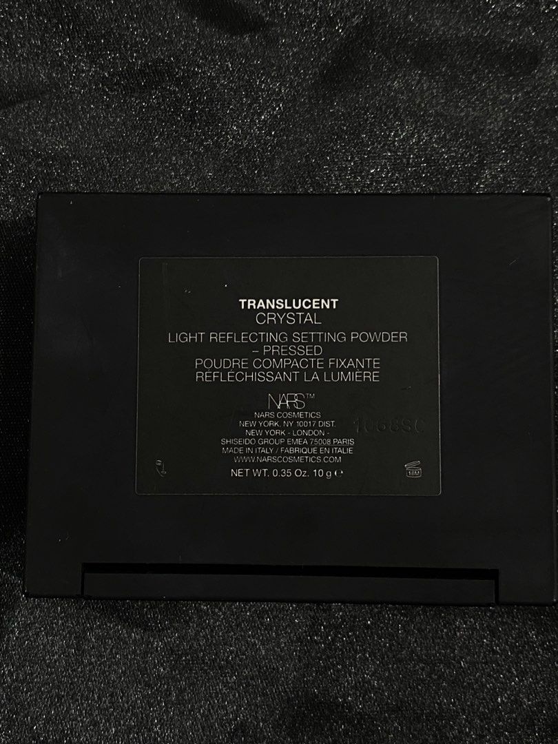 Nars - Light Reflecting Setting Powder (Category: Makeup) located in Manila. Submitted by knnyyncl (Listing ID 1441892867, Image 2). Description: ✨ Original Market Price: 45 USD, I’m selling it for only 800 php ✨RFS: Im using other setting powder now ✨No Box / Packaging ✨ Slightly Used ✨ Exclusive of SF ✨ No COD 💰MOP: BANK TRANSFER/GCASH 💬 PM ME FOR ORDERS / INQUIRIES.