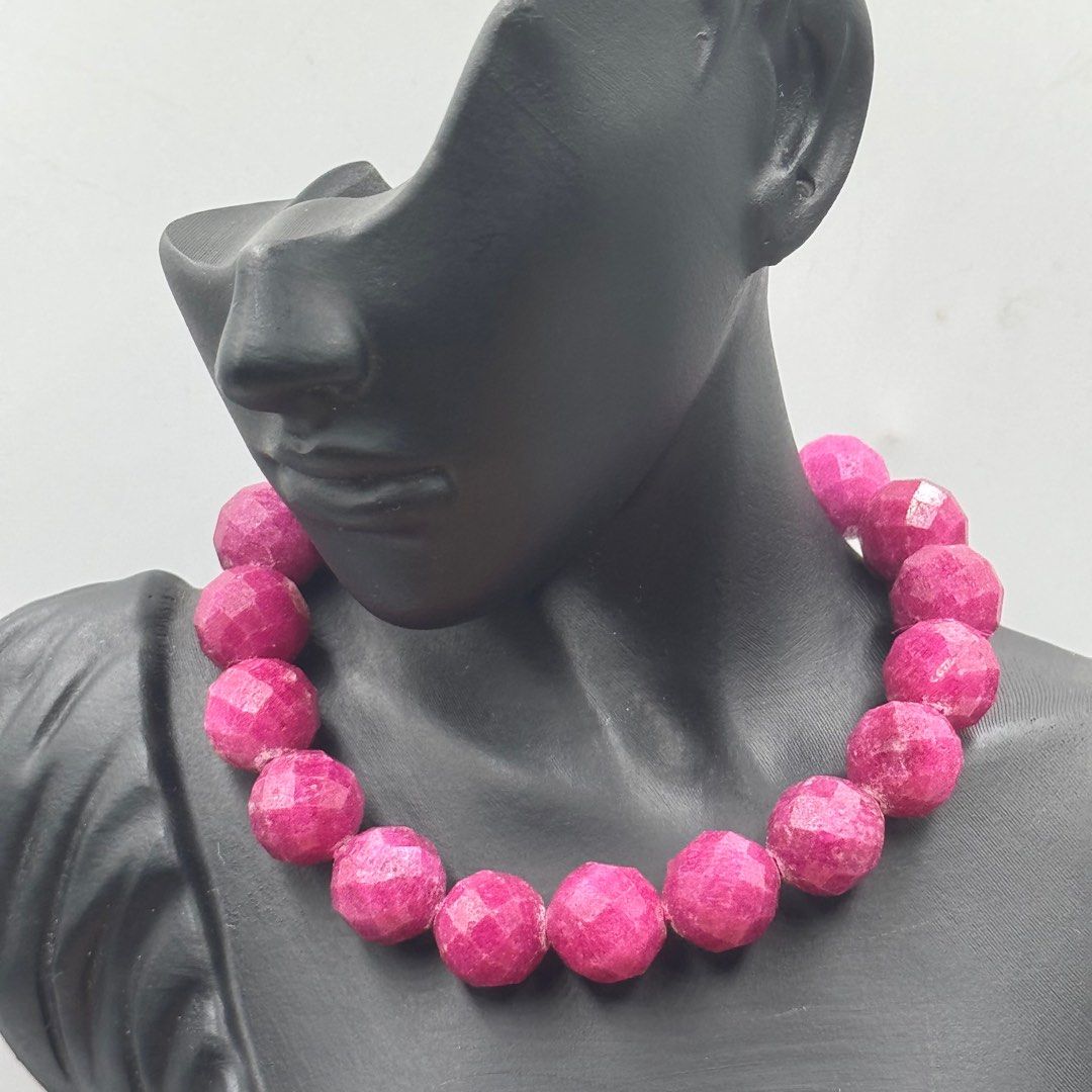 Natural Faceted Untreated Ruby Bracelet (Category: Bracelets) located in Baguio. Submitted by paatttyyyy (Listing ID 1441911119, Image 3). Description: .