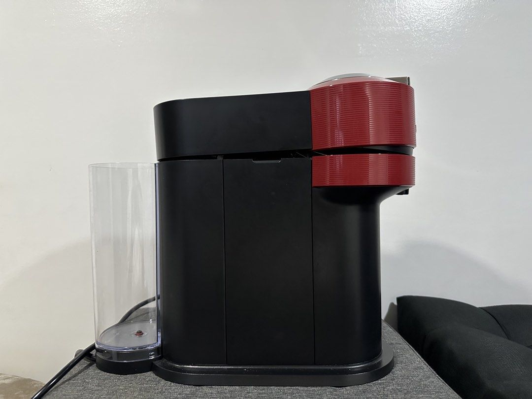 Nespresso Vertuo Coffee Machine (Category: Coffee Machines & Makers) located in Quezon City. Submitted by cerras (Listing ID 1441801816, Image 2). Description: AUTHENTIC & NEGOTIABLE BARELY USED Purchased from SM Home RFS: Upgraded - Includes a descaling kit.