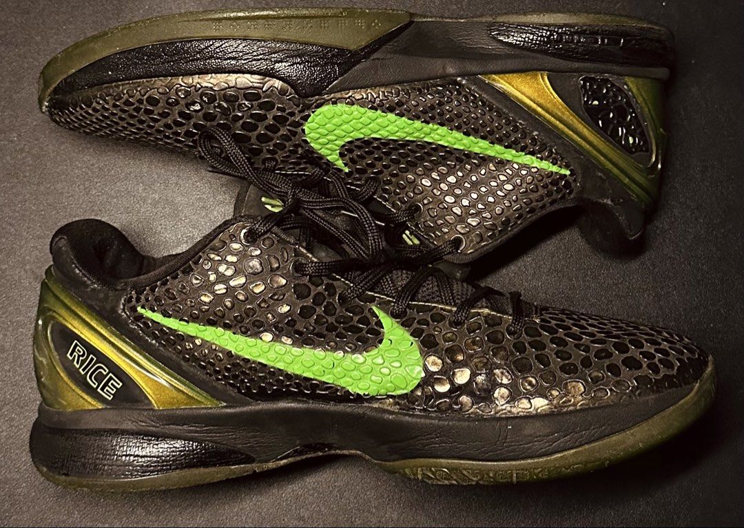 Nike Zoom Kobe 6 Supreme Rice (Category: Sneakers) located in Mandaluyong City. Submitted by BBBBBBBBBBB. (Listing ID 1441808309, Image 1). Description: PLEASE READ 🤦‍♂️ FT 9-10US protro kobes 10US Nike Kobe 6 Supreme Rice Size 10.5 Still presentable Zoom unit still intact Nubuck peeling drags no og box 2nd pic for reference only Will send detailed pictures to serious inquiries Mandaluyong makati manila san juan QC meetups Thank you.