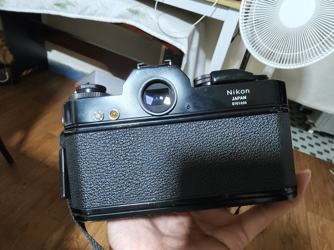 Nikon Nikomat EL 35mm Film Camera with Nikkor-S 50mm f/1.4 Lens