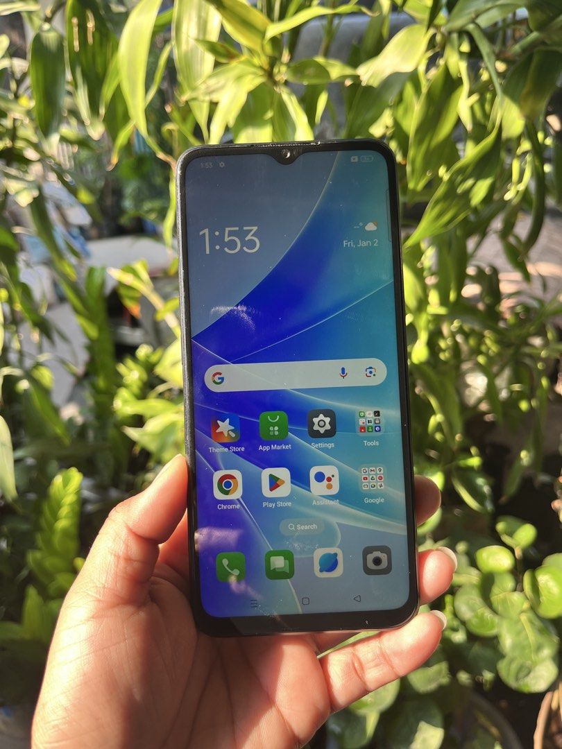 Oppo A77s (Category: OPPO) located in Quezon City. Submitted by chel2704 (Listing ID 1441795139, Image 1). Description: Oppo A77s unit only Fix ₱2700‼️ 8+8gb/128gb 5000mah battery Type-c charger SnapDragon 680 4g 50mp rearcam Loc: Commonwealth Vilongco.