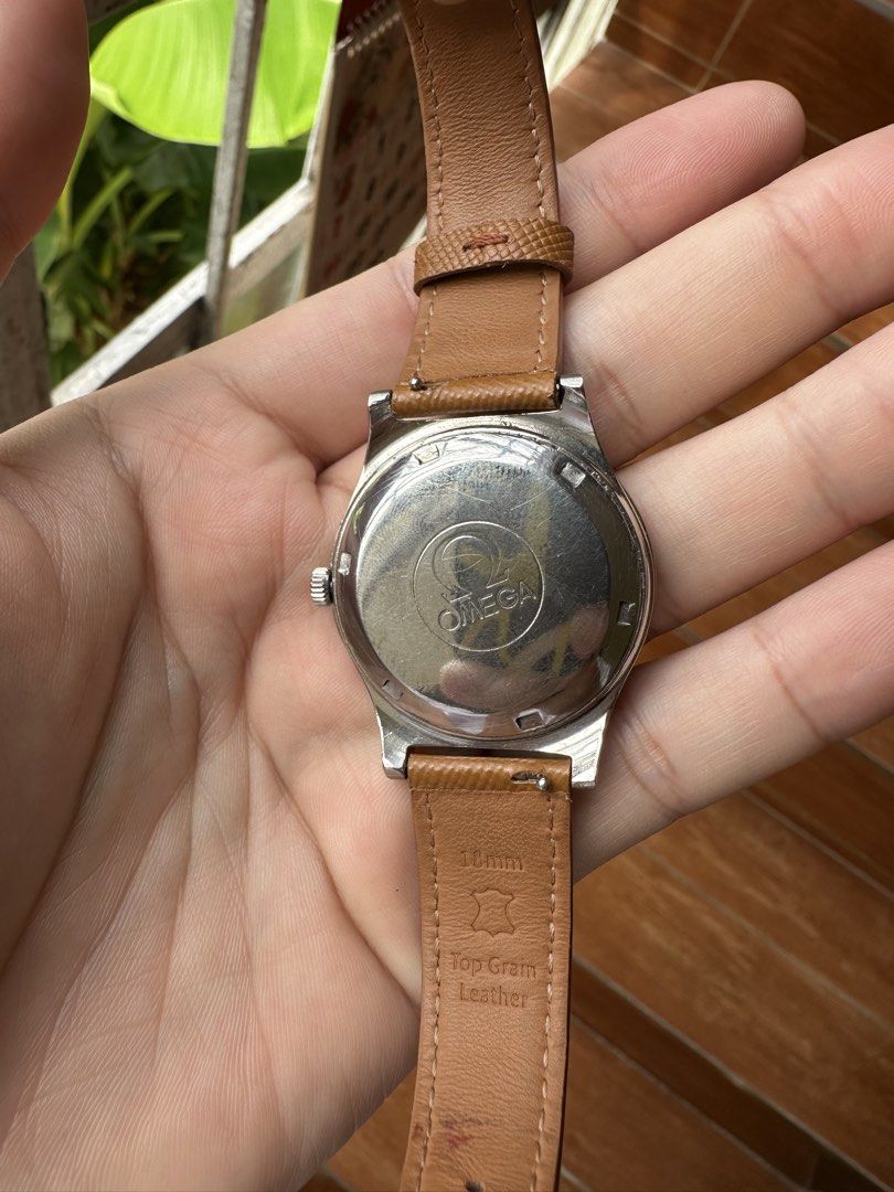 Original Omega Geneve Automatic Watch (Category: Luxury Watches) located in Paranaque City. Submitted by mjjwayne (Listing ID 1441782845, Image 2). Description: Original Vintage 2-tone Omega Geneve Automatic Watch for 30k php Only WATCH ONLY. Approx 38mm~ Dial No issue with engine keeps time well, recently serviced. Receipt of Watch Service is still with me. What you is what you get. Please check pictures in post. Meetups: SM Bicutan, SM Sucat, W
