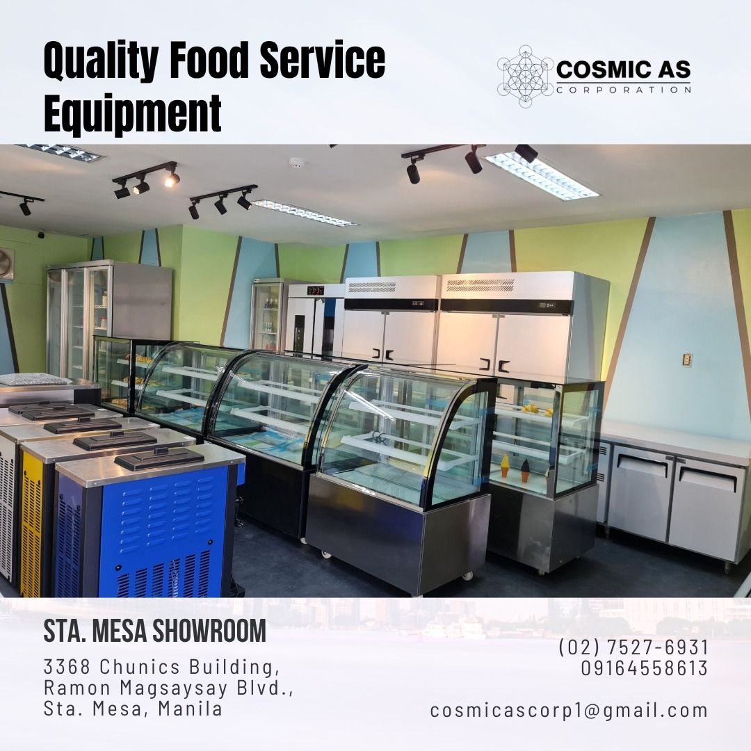 QUALITY FOOD SERVICE EQUIPMENT (Category: Looking For) located in Manila. Submitted by cosmicmachineries (Listing ID 1441827008, Image 2). Description: .