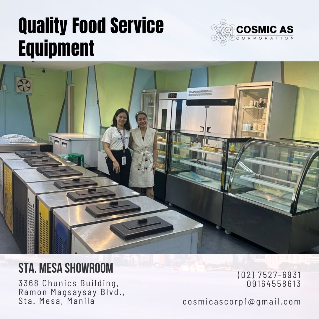 QUALITY FOOD SERVICE EQUIPMENT (Category: Looking For) located in Manila. Submitted by cosmicmachineries (Listing ID 1441827008, Image 3). Description: .