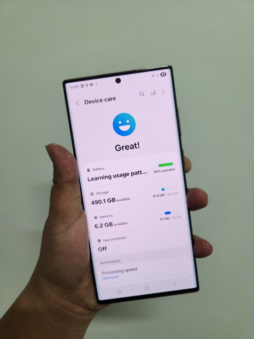 Samsung S22 ULTRA 12/512 (Category: Samsung) located in San Juan City. Submitted by wainefreygadgetshop (Listing ID 1441947820, Image 3). Description: Samsung S22 ULTRA 12/512gb (PLEASE SEARCH MO NALANG FULL SPECS) SINGLE SIM | OPEN-LINE ALL GOODS AT WORKING NO REPAIR HISTORY GAMING PHONE PEDE PANG BACK UP PHONE SCREEN TESTED SIGNAL TEST CAMERA SOBRANG LINAW HONEST ISSUE ILALAGAY SA NOTE KUNG MERON MAN PARA AWARE KA! NO ISSUE MAY MGA GASGAS LNG N
