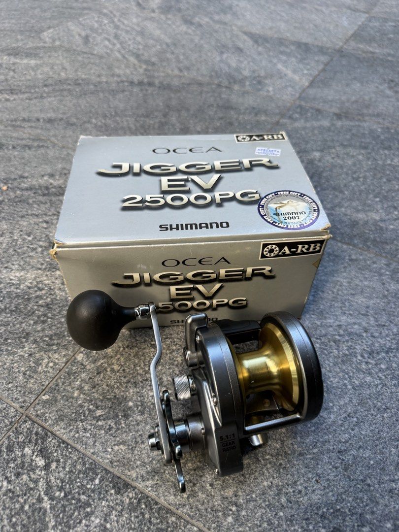 OCEA JIGGER EV 2500PG シルバー OCEA JIGGER EV 2500PG シルバー Shimano Ocea Jigger LD - Saltywater