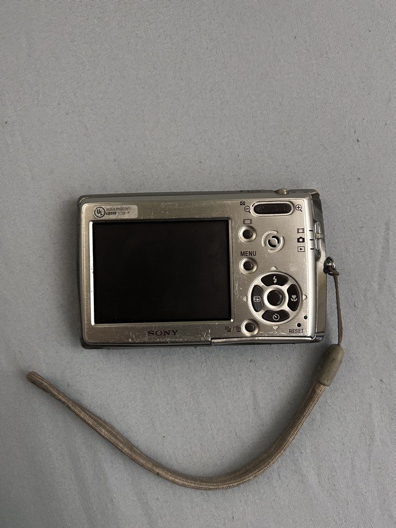 Sony Cyber-shot DSC-T33 Digital Camera (Category: Cameras) located in Binan City. Submitted by junohaze (Listing ID 1441882173, Image 1). Description: Sony Cyber-shot DSC-T33 Digital Camera Vintage digicam with Carl Zeiss lens. Cosmetic signs of use/scratches as shown in photos. Condition: Untested * Does not power on with current battery * Battery may be dead due to age * No further testing done * Selling as-is Good for collectors, repair, resto