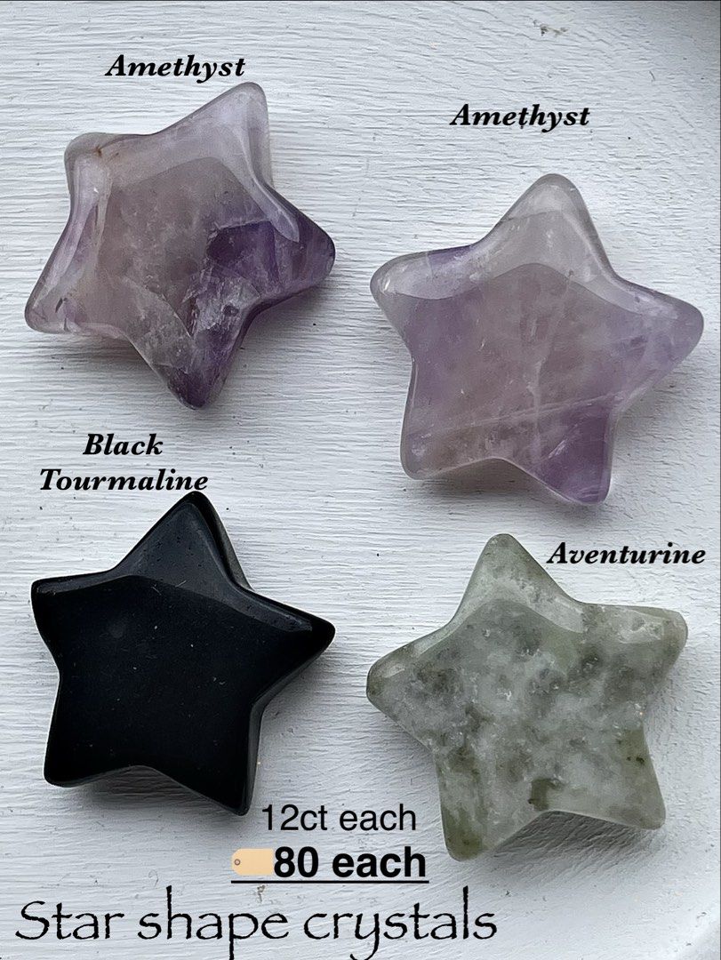 Star shape crystals (Category: Precious Stones) located in Las Pinas. Submitted by opalescent.crystals (Listing ID 1441880082, Image 1). Description: .