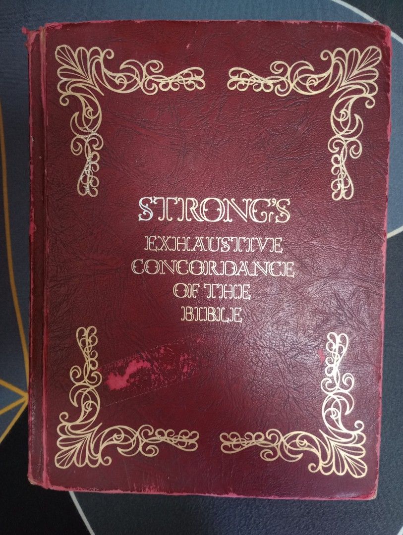 STRONG HEBREW AND GREEK CONCORDANCE & DICTIONARY (Category: Storybooks) located in Manila. Submitted by fashion-styles (Listing ID 1441969674, Image 1). Description: .