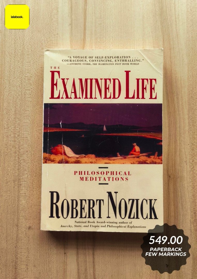 The Examined Life [Philosophy] (Category: Storybooks) located in Bacoor. Submitted by lalabook (Listing ID 1441818943, Image 1). Description: Format: Paperback Condition: Very Good Condition, Few Markings ****** Shipping and Payment details: MOP: GCash and Bank Deposit MOD: Gogo Express, LBC, Lalamove Location: Bacoor City, Cavite ❌ No Cash on Delivery ❌ No Orange App Checkout Kindly visit our page for more titles. Send us a message if you're int