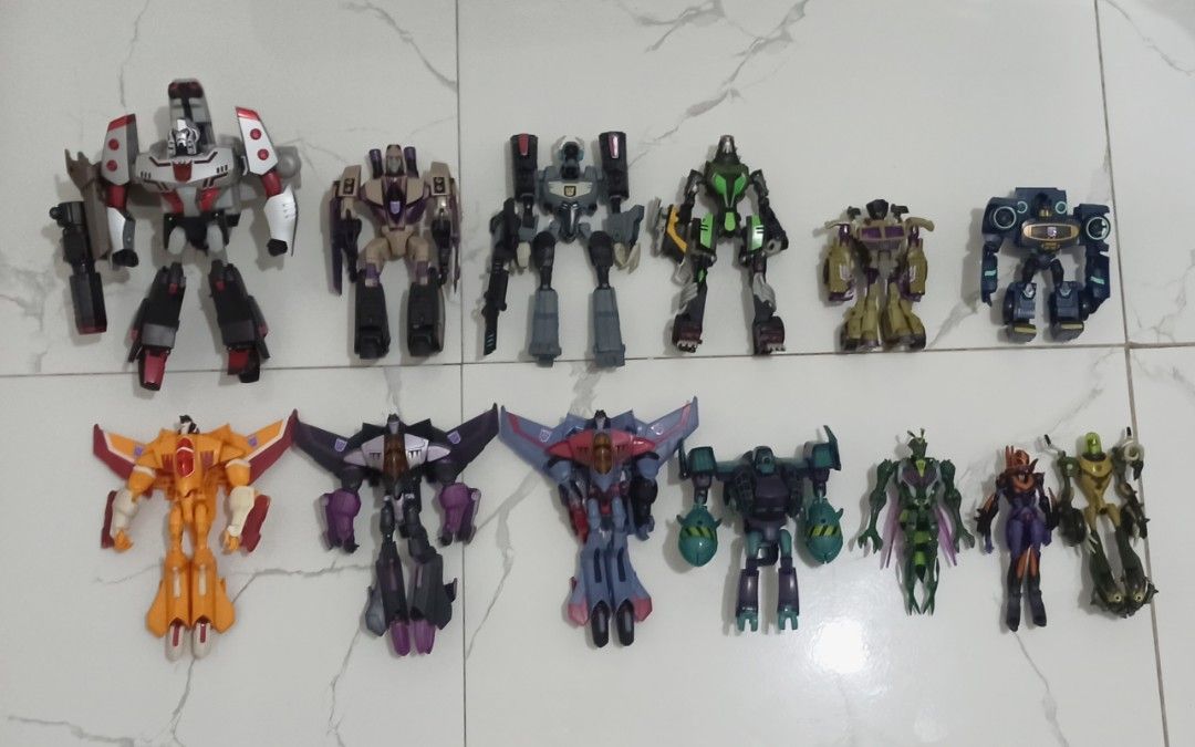 Transformers Animated 2007 (Category: Action & Battle Toys) located in Paranaque City. Submitted by di.collector (Listing ID 1441963833, Image 3). Description: Updated price as of June 28, 2026 Shockwave - SOLD Swindle - SOLD Soundwave - SOLD Rodimus - SOLD Samurai Prowl - SOLD Megatron - SOLD Ulta Magnus -SOLD Sandstorm - SOLD Available!! For Sale Price update today, July 5 Blitzwing - SOLD Lockdown - SOLD Skywarp - SOLD Lugnut - SOLD Waspinator