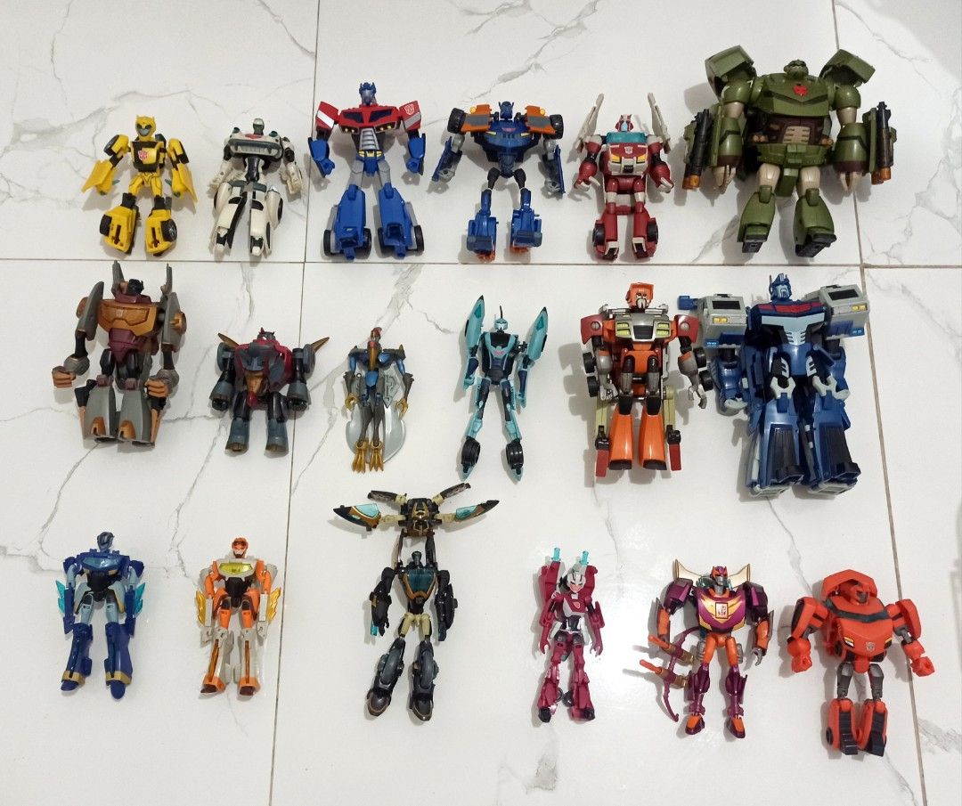 Transformers Animated 2007 (Category: Action & Battle Toys) located in Paranaque City. Submitted by di.collector (Listing ID 1441963833, Image 2). Description: Updated price as of June 28, 2026 Shockwave - SOLD Swindle - SOLD Soundwave - SOLD Rodimus - SOLD Samurai Prowl - SOLD Megatron - SOLD Ulta Magnus -SOLD Sandstorm - SOLD Available!! For Sale Price update today, July 5 Blitzwing - SOLD Lockdown - SOLD Skywarp - SOLD Lugnut - SOLD Waspinator