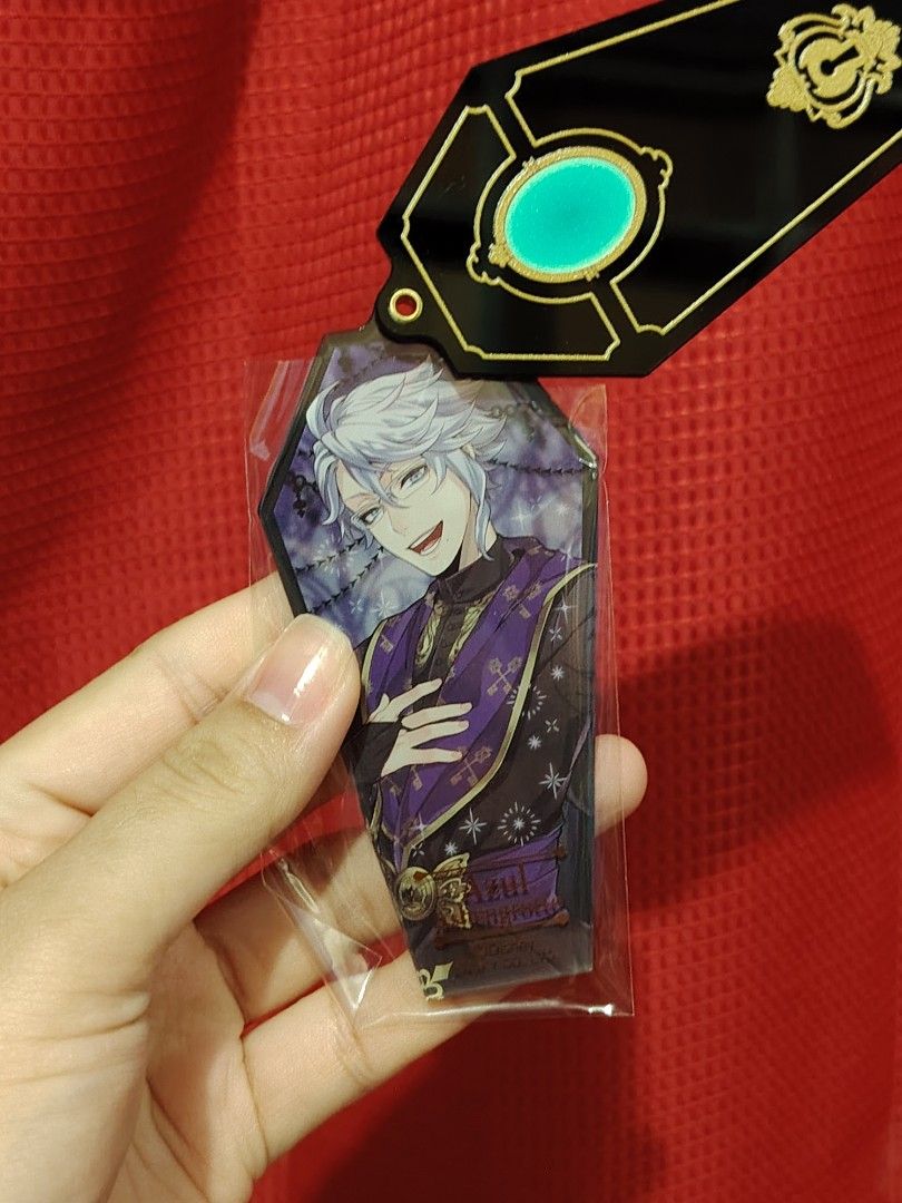 Twisted wonderland : Azul coffin keychain (Category: Character Goods) located in Caloocan City. Submitted by jowanas (Listing ID 1441961915, Image 3). Description: Bnew.