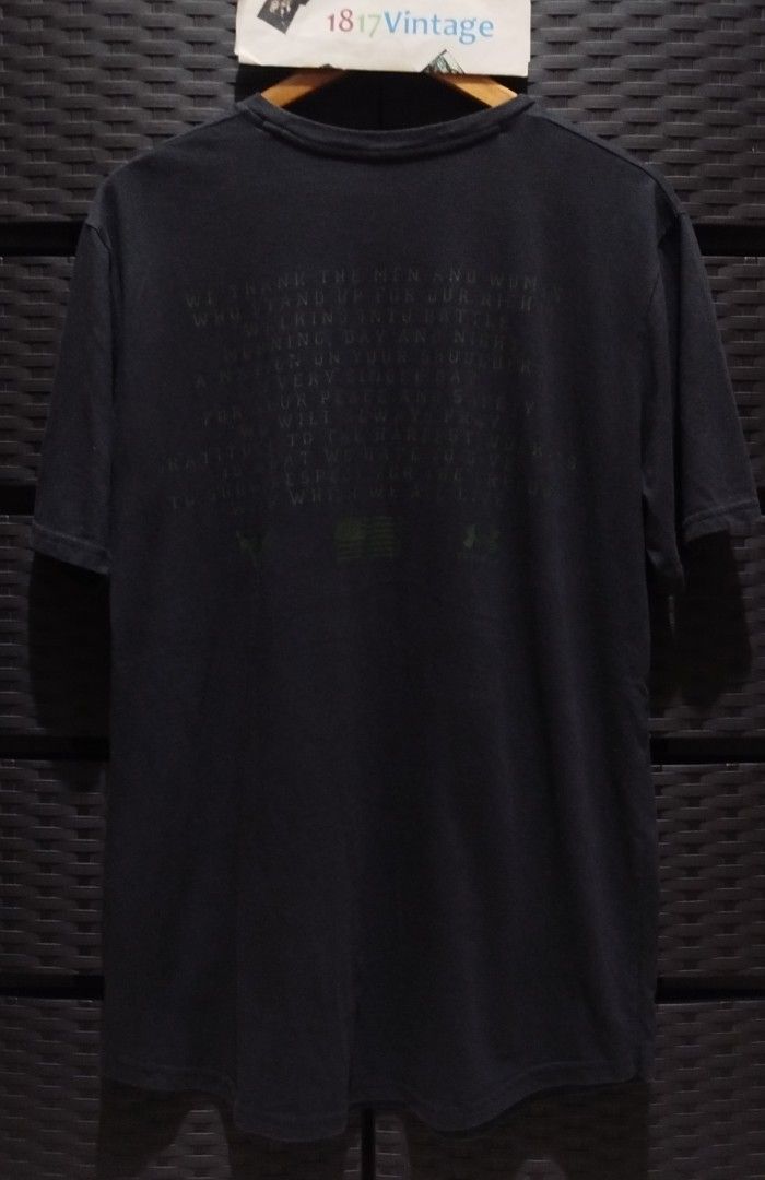 Under Armour Project Rock t-shirt (Category: Tshirts & Polo Shirts ) located in Pasay City. Submitted by 1817vtg (Listing ID 1441921761, Image 2). Description: Excellent condition. Color rate 9/10 Dimes: 22 x31.
