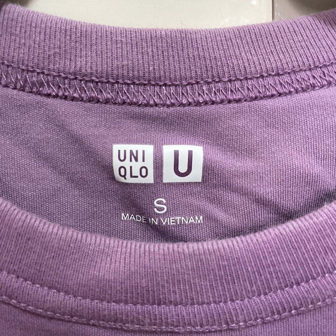 Uniqlo Plain Purple T-Shirt (Category: Shirts) located in Manila. Submitted by stuffbyaly (Listing ID 1441907921, Image 2). Description: Feel free to message if you have any questions or concerns! Please expect replies within 24 hours. Thank you!.