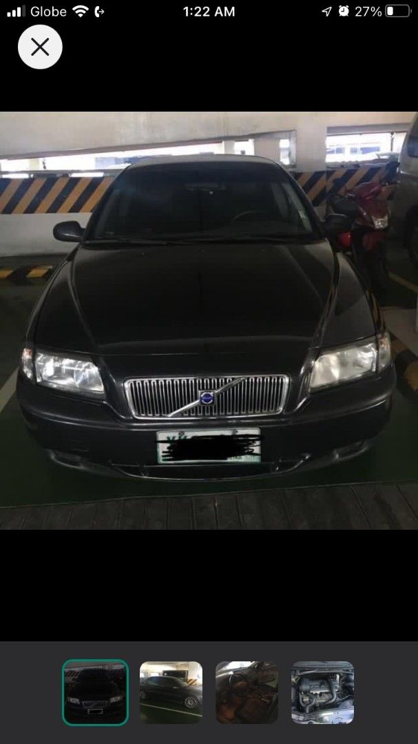 Volvo S80 2.0T (A) (Category: Used Cars) located in Pasig City. Submitted by js.authenticlux (Listing ID 1441919028, Image 1). Description: sale or swap selling as is where is call txt 09178029682.