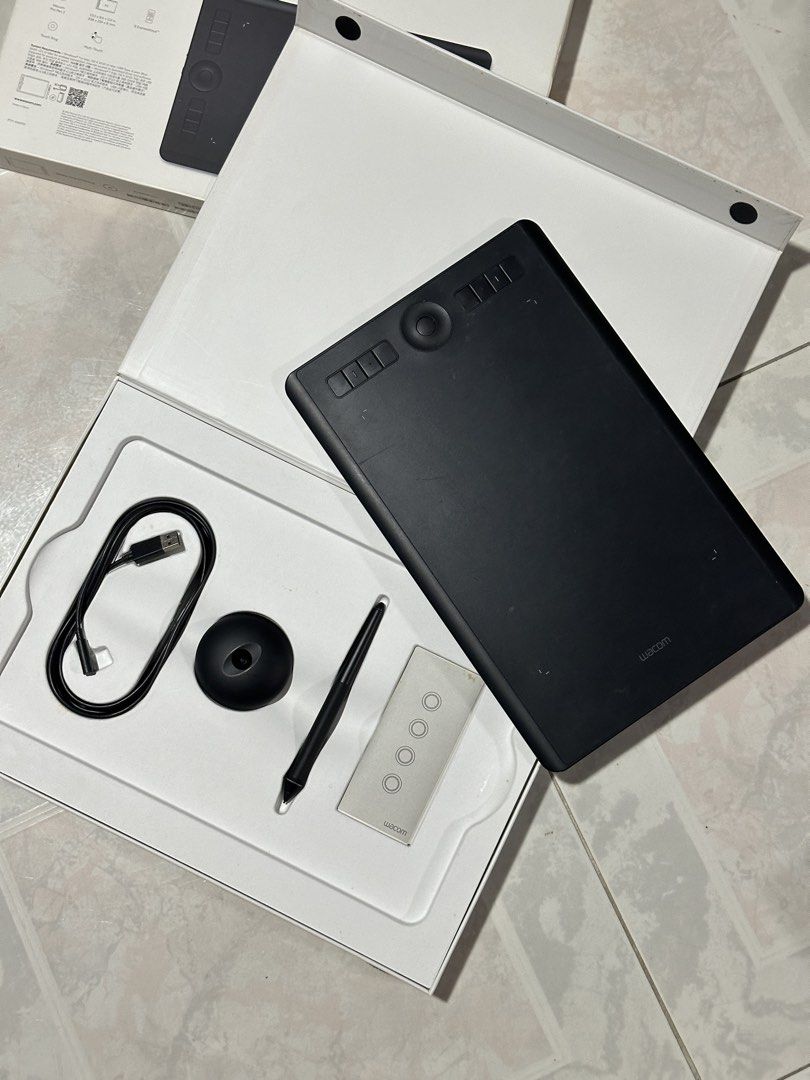 Wacom Intuos Pro Drawing Tablet with Pen and Accessories