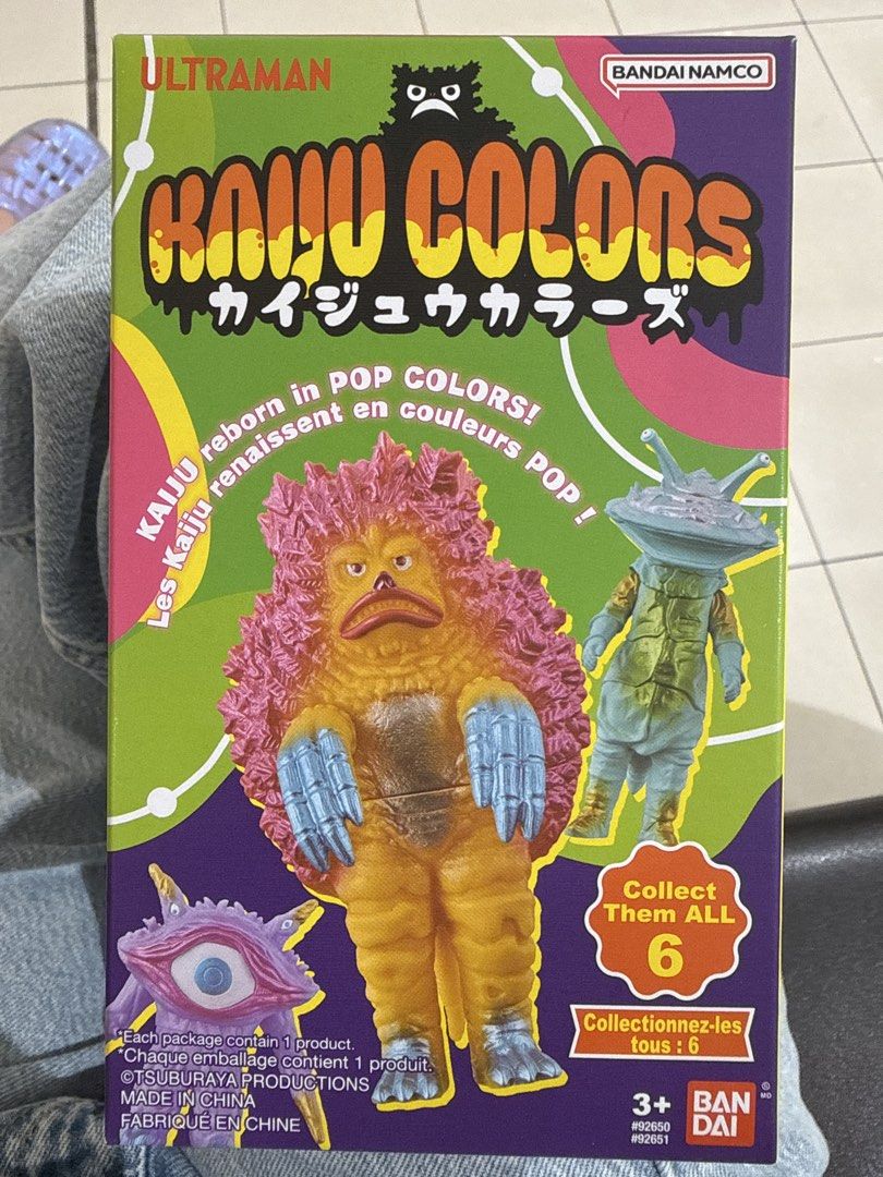 WTT/WTS Bandai Ultraman Kaiju Colors Blind Box Figures (Category: Toy Figures) located in Singapore. Submitted by clutterplanet (Listing ID 1441873471, Image 1). Description: - Bandai Ultraman Kaiju Colors Blind Box Figure - Collect all 6 unique characters i got Garamon,looking for trade with Gan-Q/King Joe.