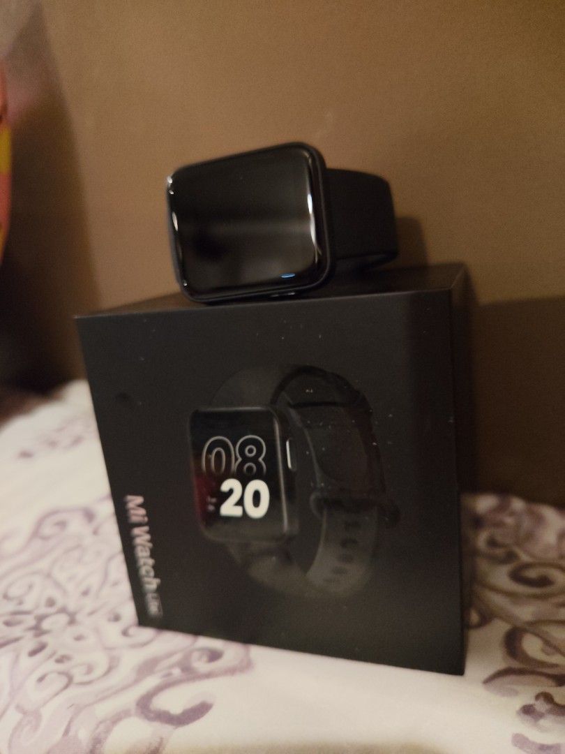 Xiaomi Mi Watch Lite Smartwatch (Category: Wearables & Smart Watches) located in Manila. Submitted by jilliese (Listing ID 1441902759, Image 2). Description: slightly used like new no issue with box and charger - Xiaomi Mi Watch Lite - Color: Black - Includes original box - Ideal for fitness tracking - Receives daily notifications - User-friendly interface - Reason for selling: Upgraded to a new device.