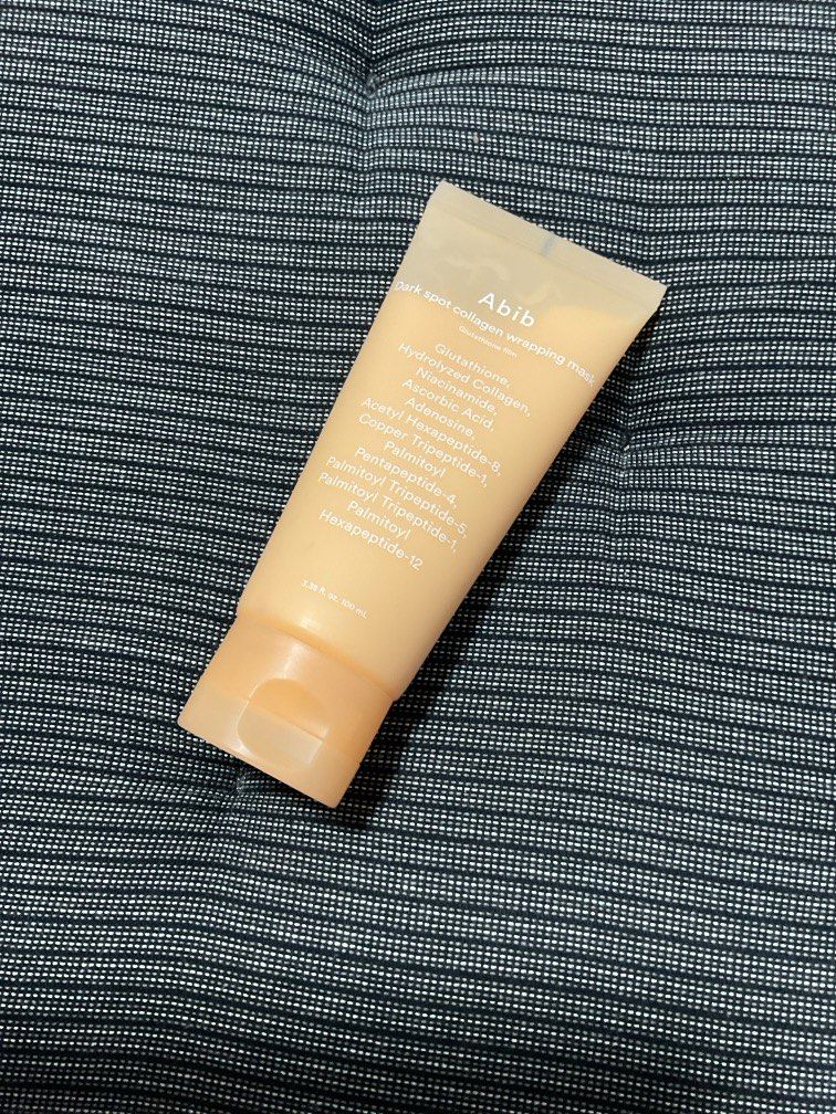 Abib Dark Spot Collagen Wrapping Mask (Category: Face Care) located in Quezon City. Submitted by lightly_loved (Listing ID 1441976996, Image 1). Description: ⏳ Strictly FIRST PAY, FIRST SERVE. No reservations. 📍 RFS: I have so much stuff I need to let go 💬 If you’re skeptical, feel free to check my reviews! 🛍️ Item Condition: • All items are brand new, unless stated otherwise • 100% authentic • Not expired • Please do not ask for receipts — th