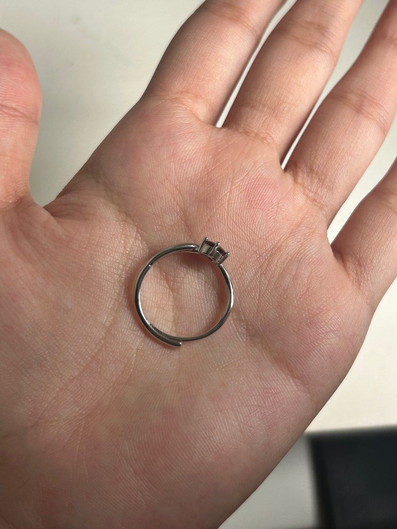 Adjustable Ruby Ring (Category: Rings) located in Tayabas. Submitted by euxnca (Listing ID 1442074034, Image 3). Description: Natural Ruby Ring (Silver plated copper) Non-tarnish 💎Size: Adjustable 💎Condition: Brand New 📍Loc: Tayabas City, Quezon Province (South Luzon) 📍Open for meet-up and delivery 🚛 Buyer will shoulder the shipping fee !! ▫️MOP: Gcash, Paymaya ▫️Courier: 🏍JnT .