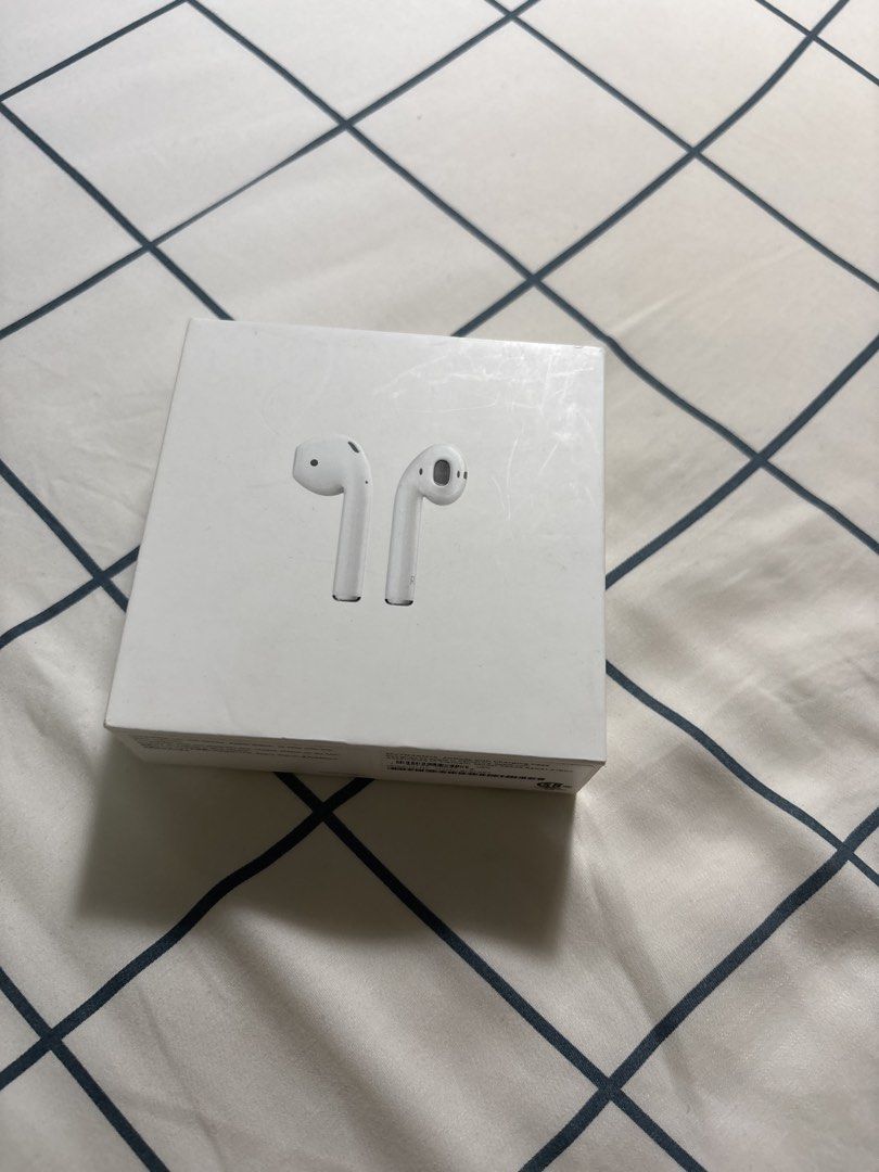 Apple AirPods with Charging Case (2nd Gen) (Category: Earphones) located in Pasig City. Submitted by tkpenrose (Listing ID 1442028648, Image 1). Description: - Apple AirPods (2nd Generation) - Model: MV7N2AM/A - Includes original charging case and charging cable - Compatible with iOS devices, Apple Watch, and Mac - All original packaging intact - Ideal for everyday listening and calls highly negotiable! don’t hesitate to message, pm is the key :)