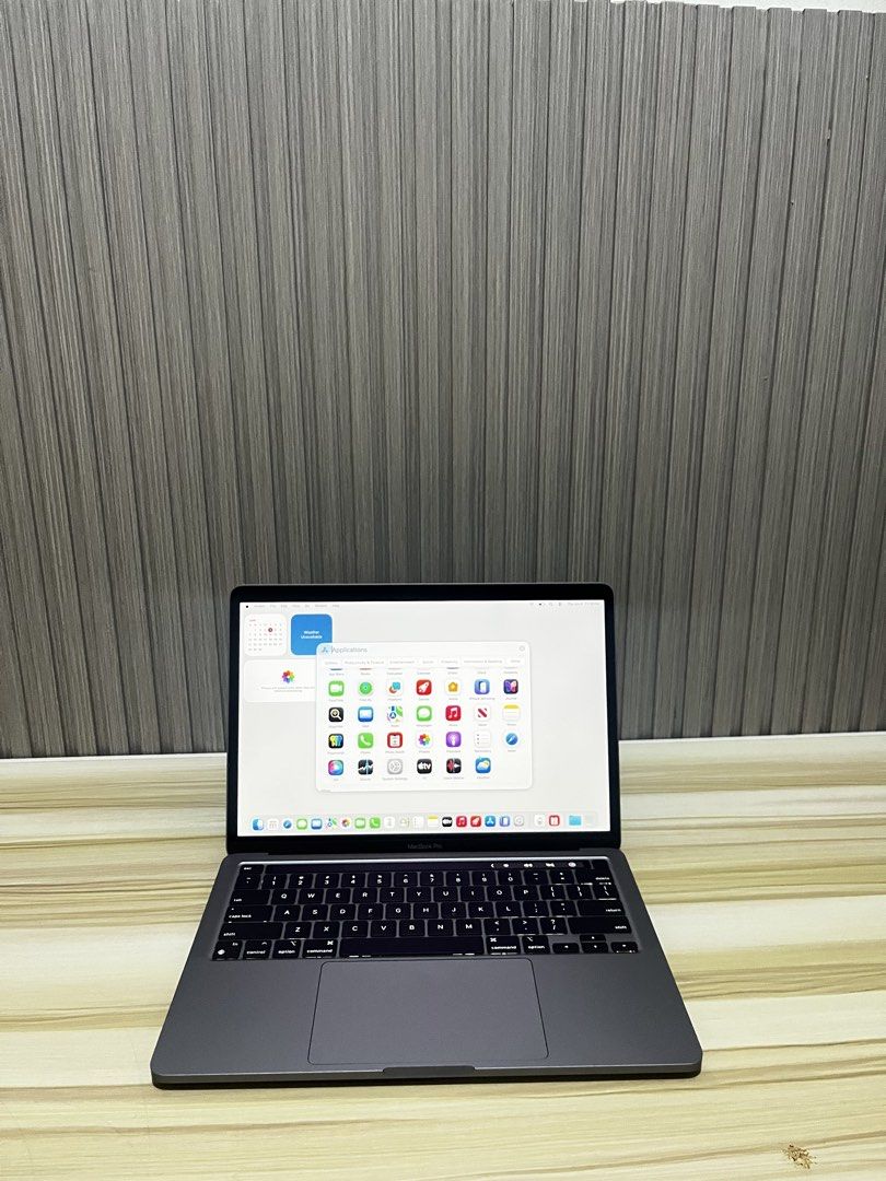 Apple MacBook Pro 13-inch M2 2022 (Category: Laptops & Notebooks) located in Manila. Submitted by jonathan_aliamen (Listing ID 1442052911, Image 2). Description: MacBook Pro 13” M2 2022 with TouchBar Complete with Box 8GB RAM / 256GB SSD Battery Health: 100% Cycle Count: 24 Super Pristine Condition Smooth and fast performance No repair history Inclusion: Orig charging cable Orig Power Adapter (61W Fast Charging).