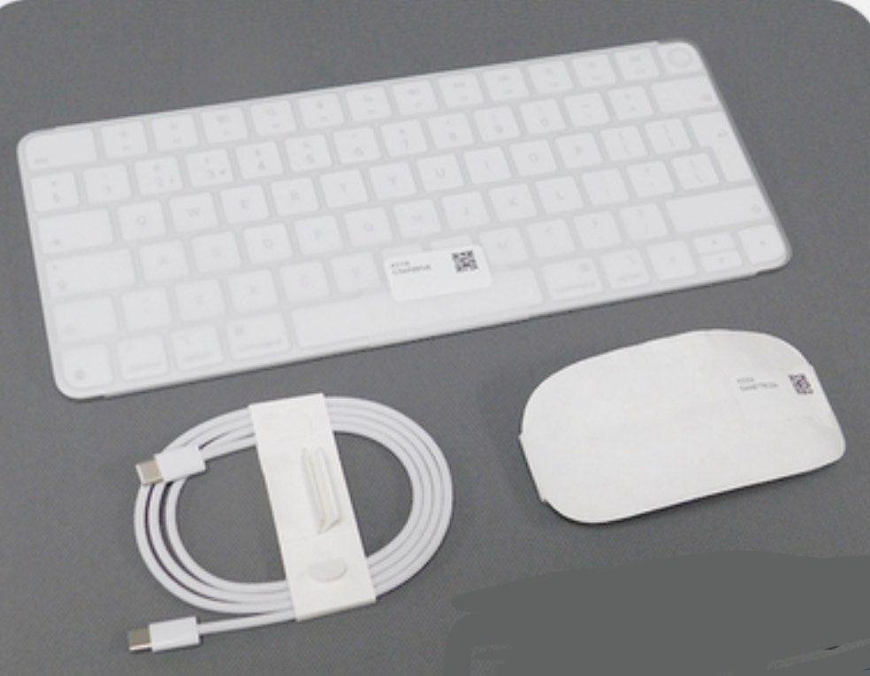 Apple Magic Keyboard A3118 and Magic Mouse A3204 with usb-c cable474199087216087040