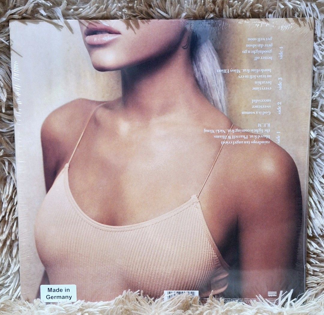 Ariana grande sweetener 2lp folded (Category: Vinyls) located in Caloocan City. Submitted by collectionsitems (Listing ID 1442094564, Image 2). Description: NECTION A DISCTION MUSIC AND VIDEO STORE! 👝Posted items are on hand. 💿🎧🎵💽🎷📽🎥 CD'S / DVD's Books & VINYL are all imported made in uk our local opm album and original in mint to nearmint & unsealead sealed brand new 🛒Pls add to cart to check stocks availability. 💵We sell quality produ