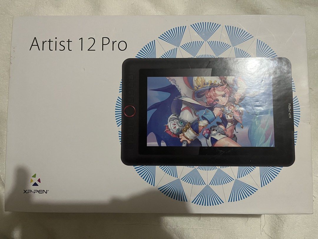 Artist 12 Pro XP-PEN (Category: Other Accessories) located in Las Pinas. Submitted by pbmdoog (Listing ID 1442099045, Image 1). Description: - Lightly used - Yes.Has screen (will reflect the display of the laptop/computer) - Gloves are missing but everything else is ORIGINAL & COMPLETE Las Piñas area.