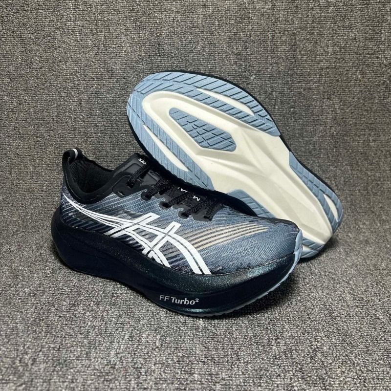 ASICS Unisex MEGABLAST 3 FF Turbo² Cushion Road Running Shoes Black / Iridescent Blue (Category: Sneakers) located in Singapore. Submitted by matucapogu28406 (Listing ID 1442054089, Image 3). Description: ✔️ EU 36–45 ✔️ Brand new & 100% genuine ✔️ Cash on delivery — $0 deposit, free shipping ✔️ Fast delivery in 5–7 working days ✔️ Comes with shoebox + hang tag 💬 Other styles? PM me anytime!.