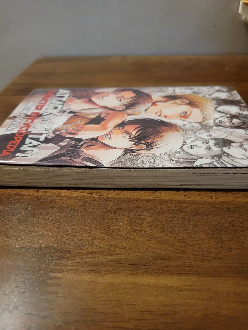 Attack on Titan Character Encyclopedia Hajime Isayama (Category: Comics & Manga) located in Las Pinas. Submitted by starlyt25 (Listing ID 1442124624, Image 3). Description: Attack on Titan Character Encyclopedia by Hajime Isayama Paperback. Wrapped in plastic by owner. Excellent condition No meetups Shipping fee paid by buyer. Delivery arranged by buyer..