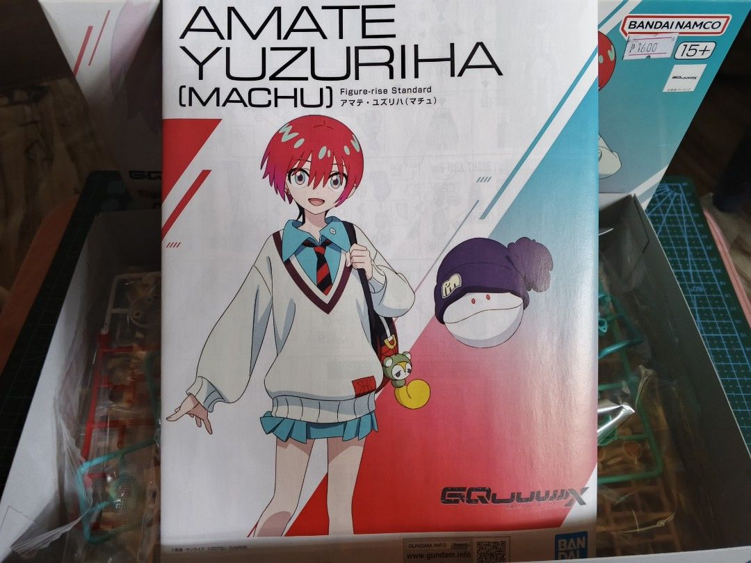 Bandai Figure-Rise Standard Amate Yuzuriha (Machu) Model Kit (Category: Gundam & Model Kits) located in Caloocan City. Submitted by gianjaurigue (Listing ID 1441977392, Image 3). Description: - Brand new Figure-Rise Standard model kit - Features Amate Yuzuriha (Machu) - All runners are factory sealed - Includes instruction manual - all runners sealed 1600 for the kit meet up around lrt monumento station.